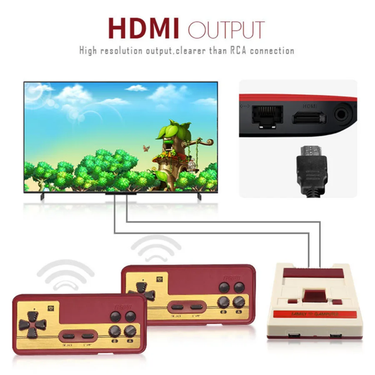 Consola Clásica con mas de 2999 juegos clásicos